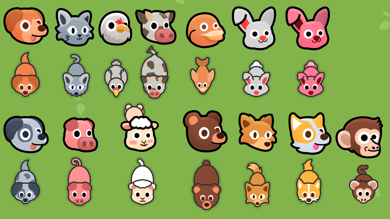 DicePals pets illustrations